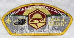 Patch Scan of Virgina Headwaters Council Delegate Set
