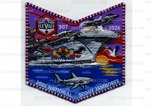 Patch Scan of 2026 National Jamboree Pocket Patch (PO 103893)