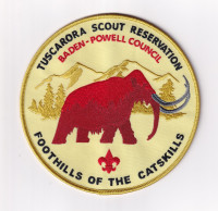 Tuscarora Scout Reservation Backpack Patch Baden-Powell Council #368