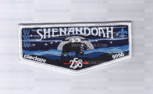Patch Scan of Shenandoah Conclave Night Flaps