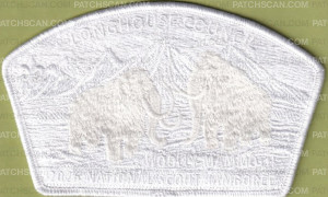 Patch Scan of 487719- 2026 National Jamboree Wolley Mammouth 