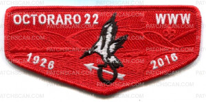 Patch Scan of Octoraro Lodge Flap 1926-2016
