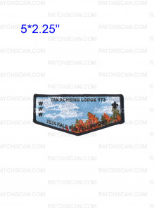 Patch Scan of Takachsing 2024 fall fun fellowship- flap