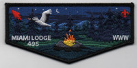 MIAMI 495 NIGHT TIME FLAP Miami Valley Council #444
