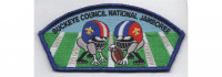 2017 National Jamboree CSP Metallic Blue Border (PO 86819) Buckeye Council #436