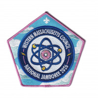 WMC National Jamboree Contingent 2026(Center Doughnut-Pink) Western Massachusetts Council #234