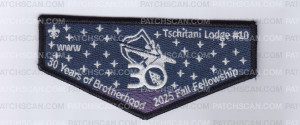 Patch Scan of Tschitani Fall Fellowship 2025 Flap Set