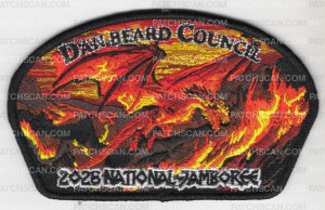 Patch Scan of Dan Beard Council 2026 Jamboree(CSP/Dragon)