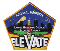 Laurel Highlands Council 2026 Jamboree Set (Center) Orange Laurel Highlands Cncl #527
