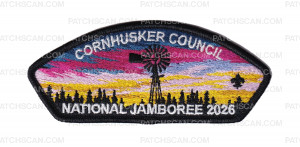 Patch Scan of Cornhusker Council Jamboree 2026 CSP (Sunset)