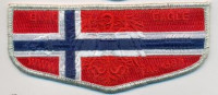 Norway Flag OA Flap Transatlantic Council #802