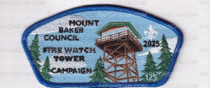 Patch Scan of Mount Baker Fire Watch Tower 2025 CSP - numbered