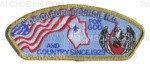 Patch Scan of For God and Country Gold CSP 