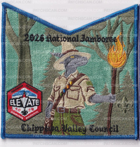 Patch Scan of Chippewa Valley Council Jamboree Set