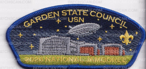 Patch Scan of Garden State Council Jamboree Set