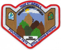 X167356A  TROOP 677 100TH ANNIVERSARY  Troop 677