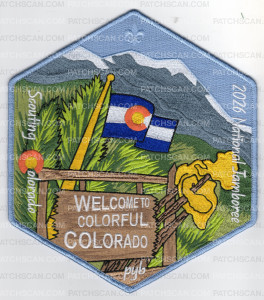 Patch Scan of Scouting Colorado 2026 Jamboree Nature Set (Center)
