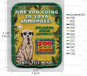 Patch Scan of AAC ARE YOU GOING JAMBOREE 2026