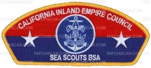 Patch Scan of California Inland Empire Council - Sea Scouts 