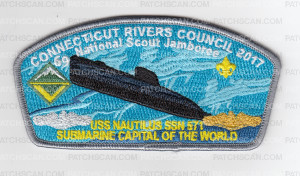 Patch Scan of CRC National Jamboree 2017 Nautilus #69