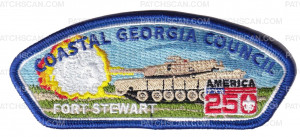 Patch Scan of Coastal Georgia Council 250 Set - Current Bases (CSP - Fort Stewart)