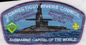 Patch Scan of CRC National Jamboree 2017 West Virginia #8