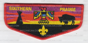 Patch Scan of Southern Prairie with thunderbird flap