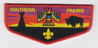 Southern Prairie with thunderbird flap Last Frontier Council #480 merged with Cimmaron Council