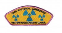 WMC National Jamboree Contingent 2026(Heart of CSP - Pink) Western Massachusetts Council #234