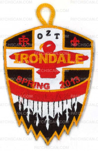 Patch Scan of X166401A OZARK TRAILBLAZERS SPRING 2013