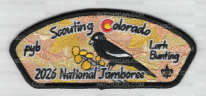 Patch Scan of Scouting Colorado 2026 Jamboree Nature Set (Bird)