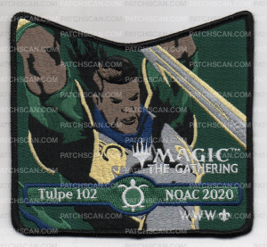 Patch Scan of GIDEON TULPE LODGE POCKET SHIELD