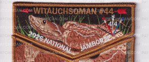 Patch Scan of Witauchsoman 44 national jamboree copperhead