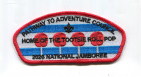 Pathway to Adventure Council 2026 NJ Tootsie Roll Pop JSP red border Pathway to Adventure Council #