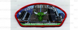 Patch Scan of 2026 National Jamboree CSP Chicago River (PO 103465)