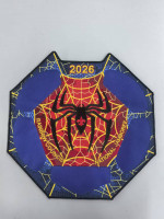 Rainbow Council 2026 NJ Center Spider patch black border Rainbow Council #702