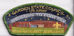 Patch Scan of Garden State Council Jamboree Set