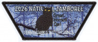 PDC 2026 NATIONAL JAMBOREE GREAT HORNED OWL ROCKER Pennsylvania Dutch Council #524