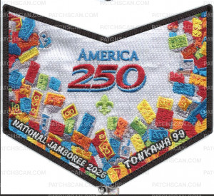 Patch Scan of CAC TONKAWA LODGE NJ POCKET PATCH