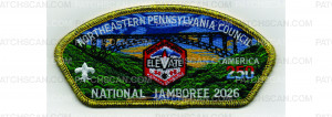 Patch Scan of 2026 National Jamboree Delegate CSP (PO 103620)