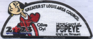 Patch Scan of 450779- Olive Oyl - 2023 National S