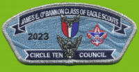 2023 James E. O’Bannon Class of Eagle Scouts (CSP) Circle Ten Council #571