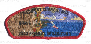 Patch Scan of 2023 FOS "Brave" CSP (Red)