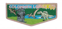 Colonneh Lodge Dino Flap (Climbing) Aurora Sam Houston Area Council #576