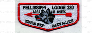 Patch Scan of Chief History Flap #1 (PO 102872)