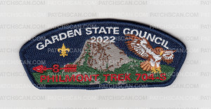 Patch Scan of Garden State Council Philmont 2022 CSP