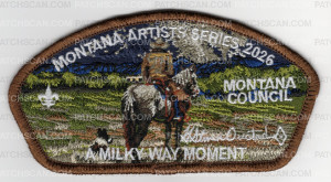 Patch Scan of Montana Artist Series 2026 Montana Council CSP