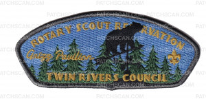 Patch Scan of Twin Rivers Council Grizz Pavilion CSP dark gray bdr