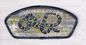 Patch Scan of Minsi Trails Council Jamboree Set
