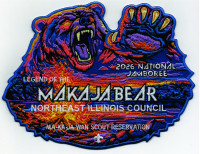 2026 National Jamboree Back Patch (PO 103928) Northeast Illinois Council #129